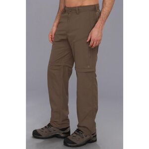 EUC The North Face Brown Convertible Hiking Pants/Shorts - Size 32 (31” inseam)